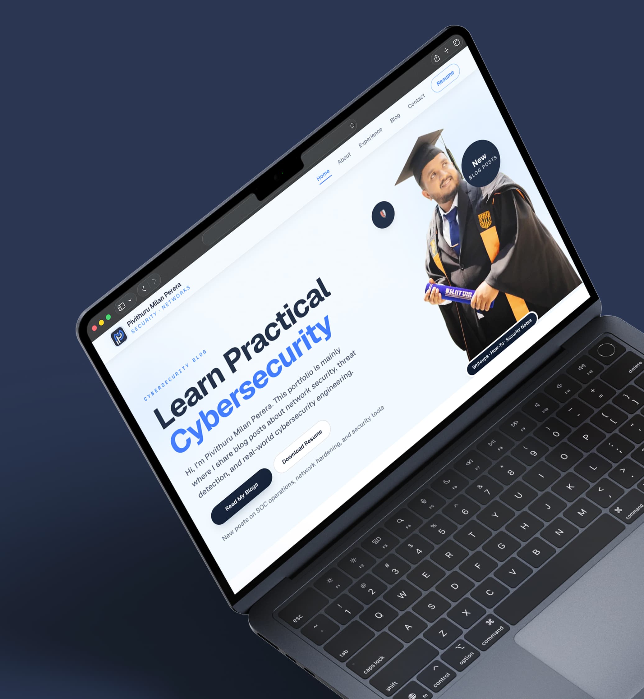 Personal Portfolio & Blog Management Platform